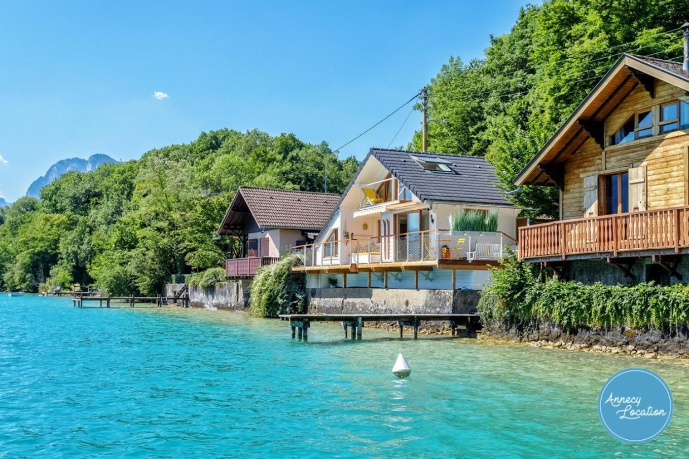 Chalet Coquillage Waterfront Escape On Lake ดูซาร์ ภายนอก รูปภาพ